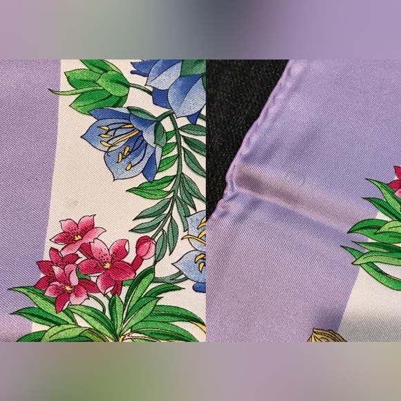 GUCCI Flora Silk Scarf- 35”x 35”😍🌸🌺🔥 - Picture 16 of 17